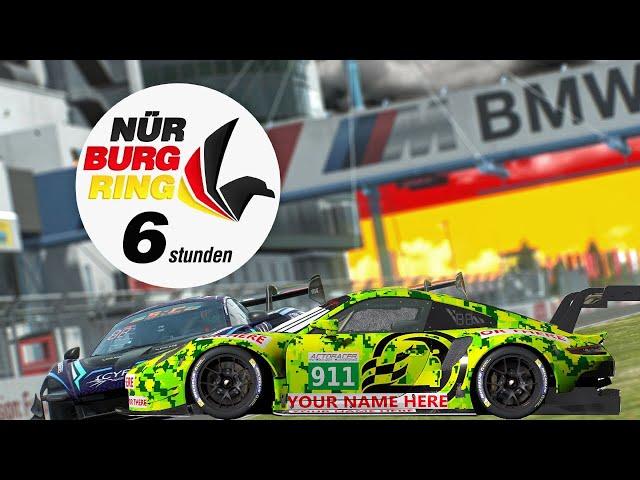 [rFactor 2] SimRacing Club | VEC 6h of Nürburgring (Division 2) | Replay Session