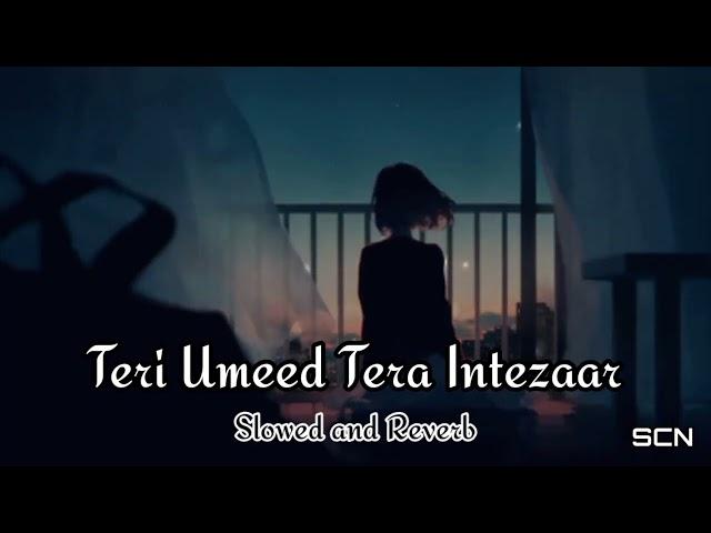 Teri Umeed Tera Intezar | Slowed And Reverb | Rishi Kapoor ,Divya Bharti | SCN Lofi Songs