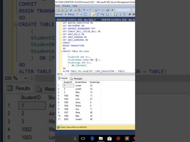 26 SQL Server - Insert data from one table to another table in SQL Server