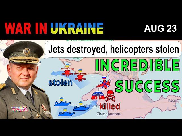 23 Aug: Insane Marine Operation. WAGNER CHIEF IS DEAD. Russian Helicopters Stolen. | War in Ukraine