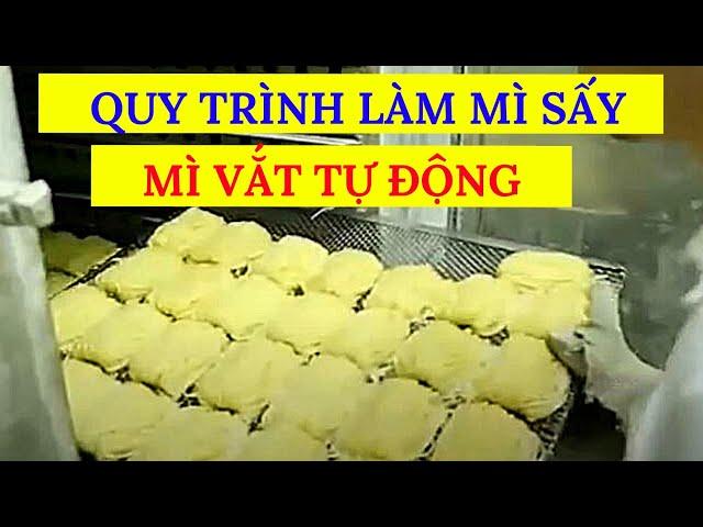 QUY TRÌNH LÀM MÌ VẮT, MÌ SẤY, MÌ GÓI TỰ ĐỘNG| Hotline 0936.686.030 | VinaIrato