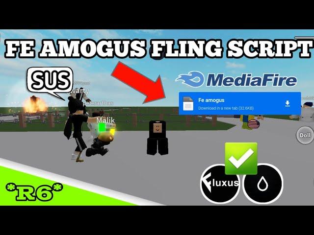 [FE Amogus Fling Script] Working For Fluxus & Hydrogen 🩵2023🩵