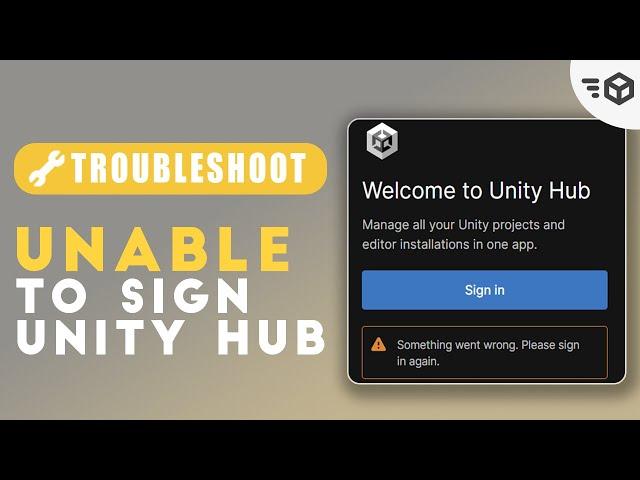 Unity Hub Sign In Not Working - Unity Hub Fix