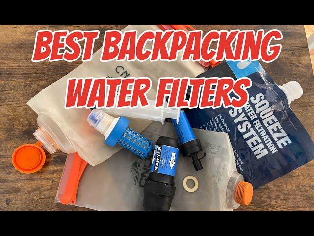 Best Water Filter options for Backpacking and Hiking