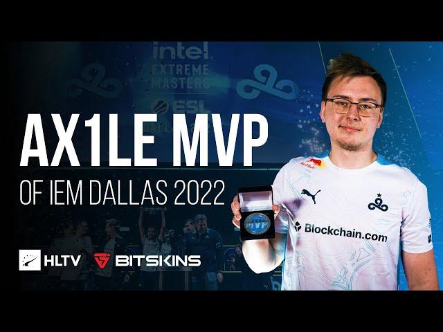 Ax1Le - HLTV MVP by Bitskins of IEM Dallas 2022