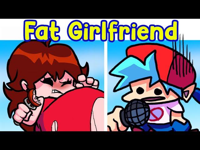 Friday Night Funkin' VS Fat Girlfriend | Buffet Night Burstin (FNF Mod)