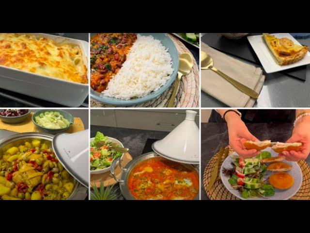 Menu de la Semaine Avec 6 Recettes Simples et Facilesوصفات الاسبوع بالعربية