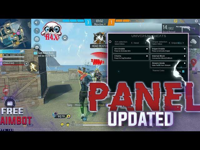 FREE PANEL PC GRATIS OB46 WALLHACK | AIMBOT | SNIPER AIMBOT FREE FIRE | ANTI BAN 100 %| UG CHEATS