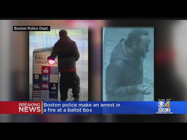 Man Charged With Setting Boston Ballot Box Fire