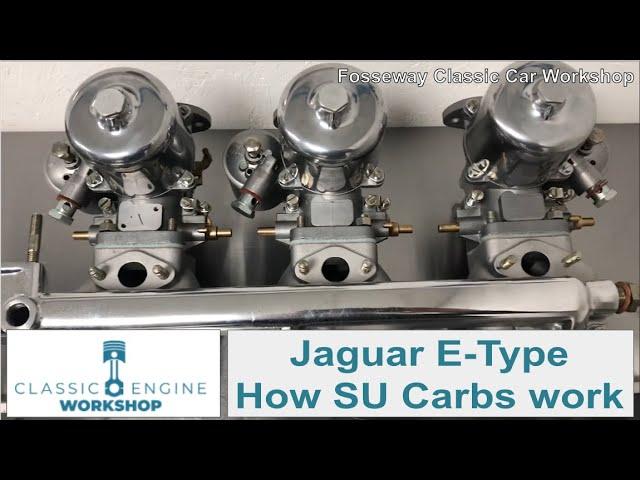 Ep6 - Jaguar E-Type triple SU carburettors