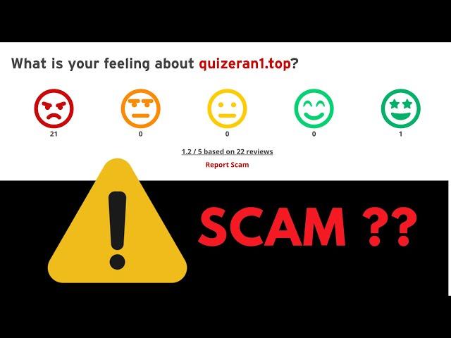 Quizeran1 Top Review - Is It Legit or Scam (2025)