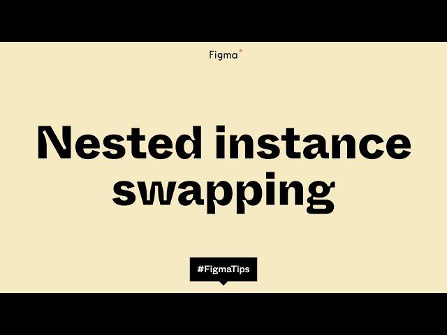 How to swap nested component instances