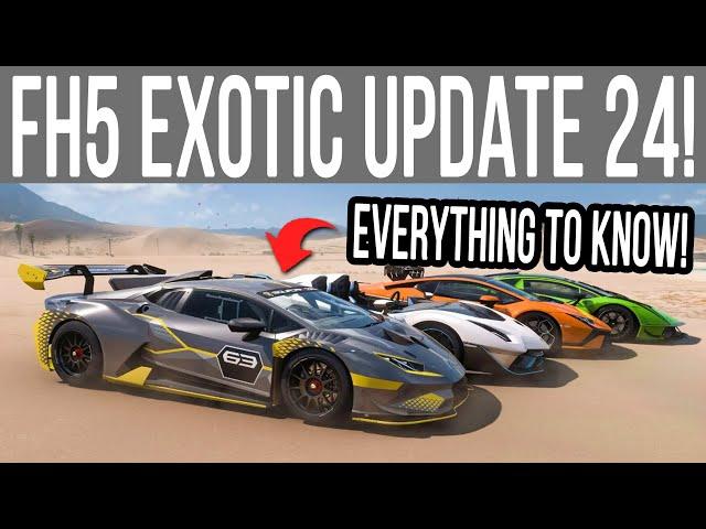 Forza Horizon 5 UPDATE 24 Has Many HUGE Surprises!