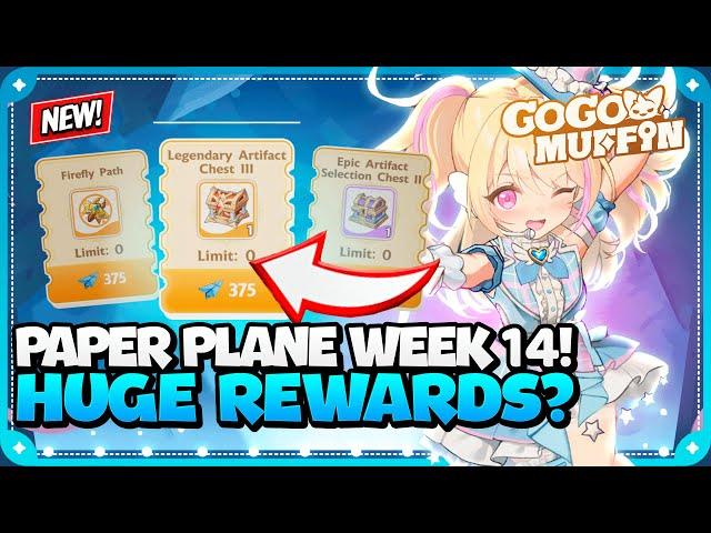 Paper Plane Week 14! Is It Worth It? Artifact Energy & Rewards Breakdown | Go Go Muffin