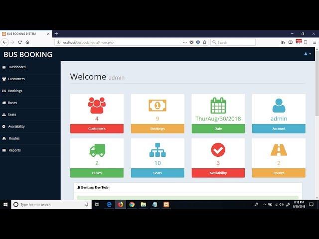 Bus Booking System In PHP With Source Code