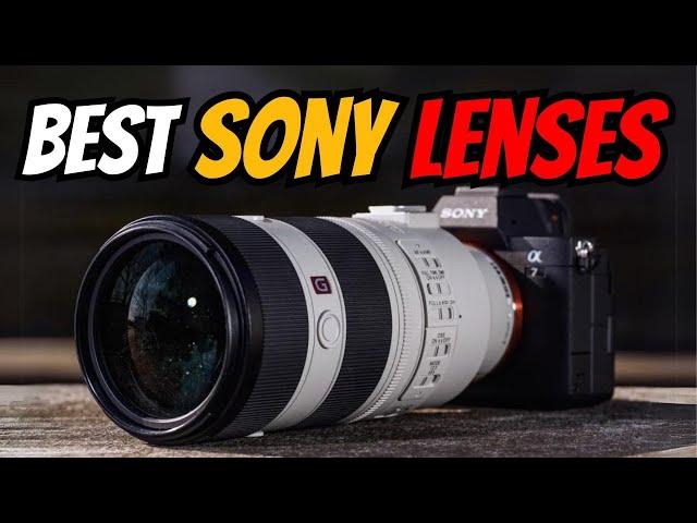 Best Sony Lenses in 2024: 5 Must-Have Lenses for Stunning Photos