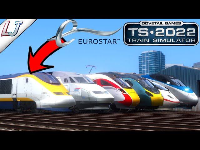 Train Simulator 2022 - How Fast is THE Class 373 Eurostar? (RACE)