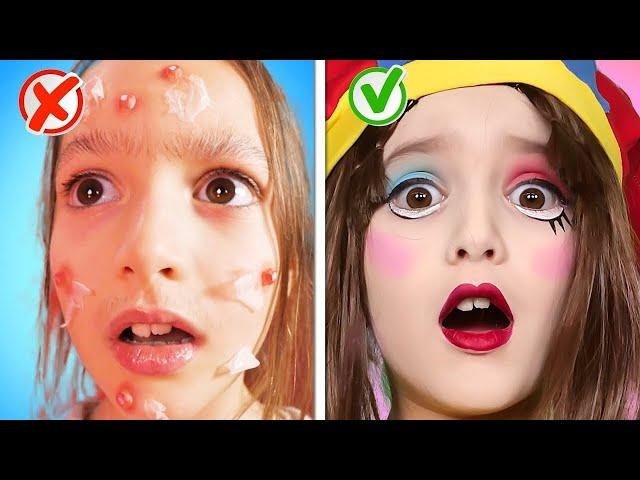 Poor Kid to Rich Pomni Makeover! Digital Circus! *Best Beauty Hacks and Funny Moments