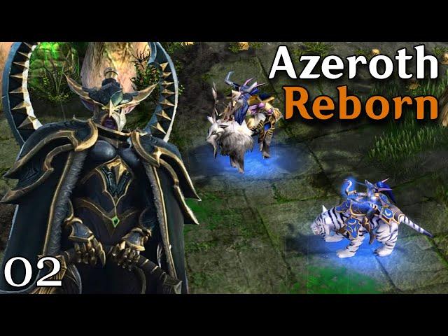 The Difficulty Is Real! - Azeroth Reborn (Warcraft 3 in Starcraft 2!) - Sentinels Campaign 02