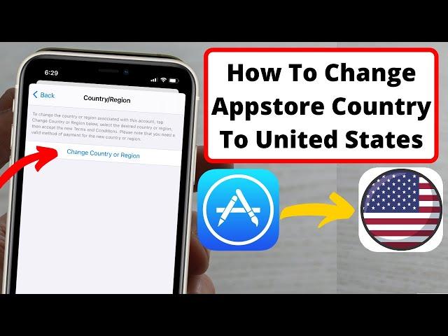 How to Change Appstore Country or Region To United States Change iPhone Country or Region