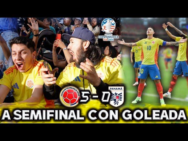 ESTAMOS EN SEMI REACCIÓN GOLEADA DE COLOMBIA VS PANAMÁ (5-0) Cuartos de final Copa América 2024