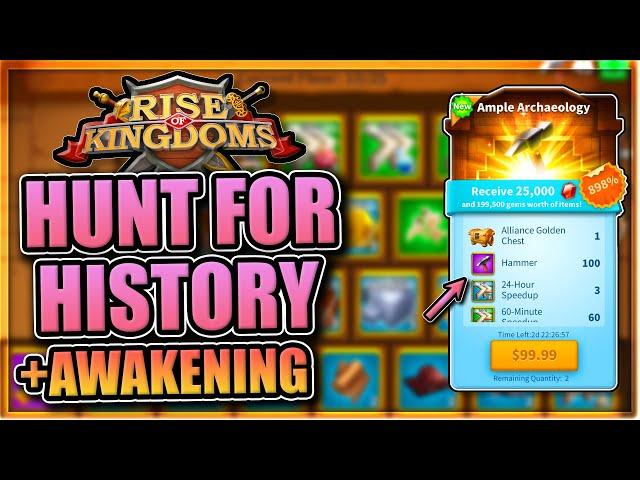 Hunt For History [Awakening Legends] Rise of Kingdoms