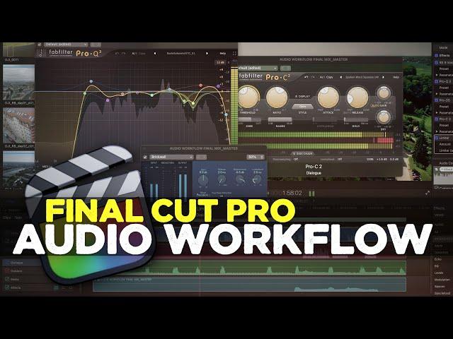 Final Cut Pro Audio Workflow - Final Sound Mix (2022 update)