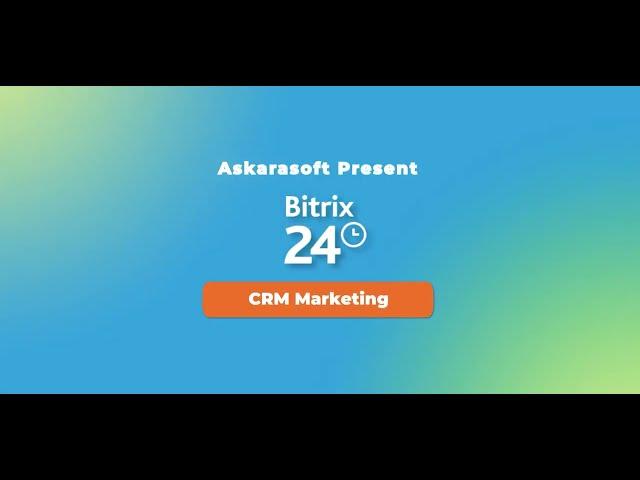 Bitrix CRM Marketing Tools