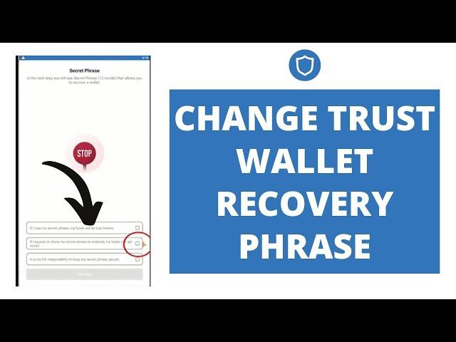 How to Change Trust Wallet Recovery Phrase || Recover Trust Wallet Account || 2022