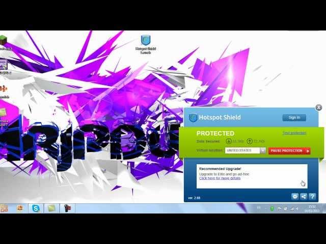 Masquer son ip grace au logiciel Hotspot Shield! [FR]