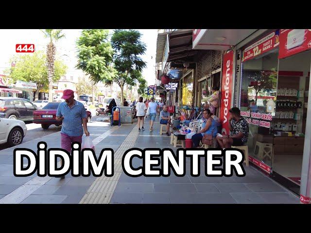 4K UHD - Turkey Didim Center - Aydın Didim Market - Turkey Aydın Didim Center Walking Tour