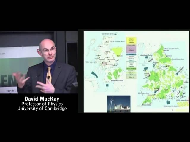 Sustainable Energy - Without the Hot Air with David MacKay