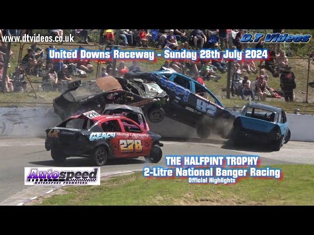 Halfpint Trophy 2-Litre National Bangers | St Day | 28 July 2024 | Highlights