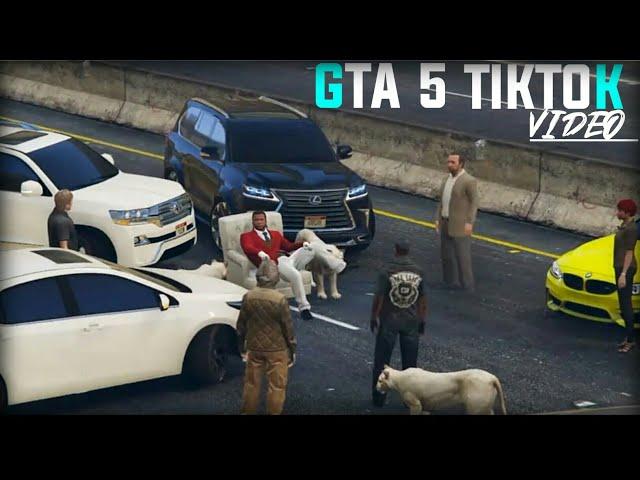 GTA 5 Viral TikTok Video | GTA 5 Car Drifting Video | Gladiator