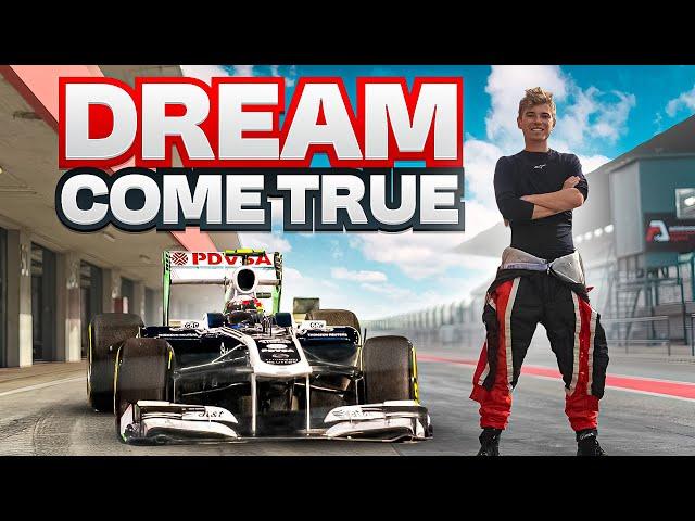 Driving an F1 Car! | The Best Experience Of My Life