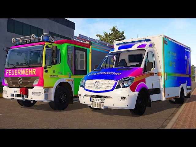 Emergency Call 112 - Rainbow Budapest Police, Firefighters First Responding! 4K