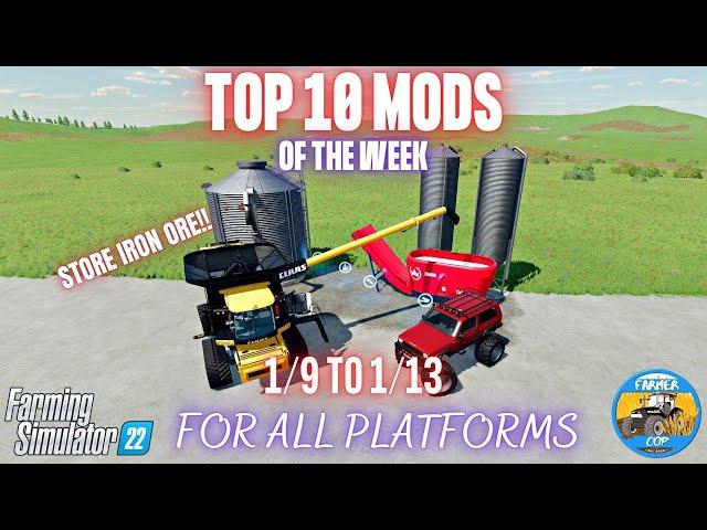 TOP 10 MODS OF THE WEEK - Farming Simulator 22