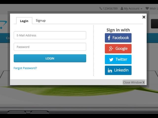 Awesome Social Login API Setup for Opencart