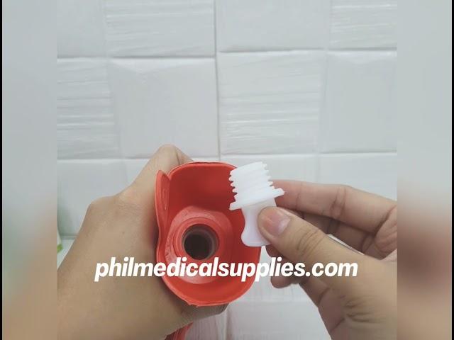 Hot Water Bag (Orange) | PHILIPPINE MEDICAL SUPPLIES