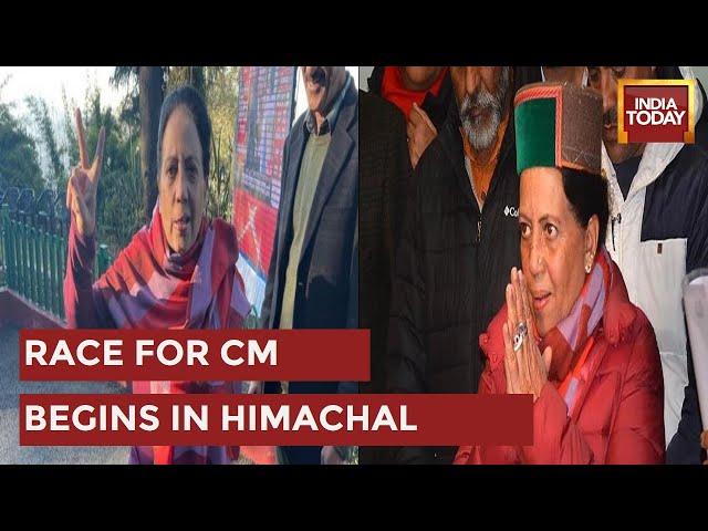 Hear Out What Himachal Congress Chief Pratibha Singh Has To Say About The Race For CM Post