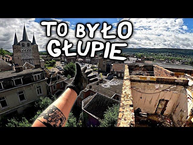 RUINY KLASZTORU I GŁUPIE ZABAWY NA WYSOKOŚCI - Urbex POV