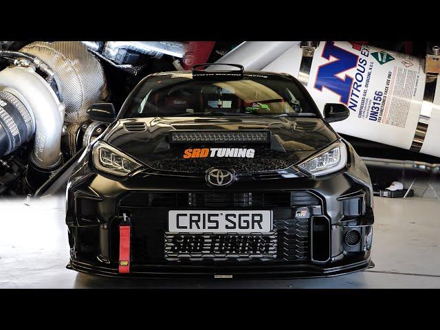 The World's *CRAZIEST* GR Yaris! Nitrous Powered *800BHP* Big Turbo Sequential WEAPON!