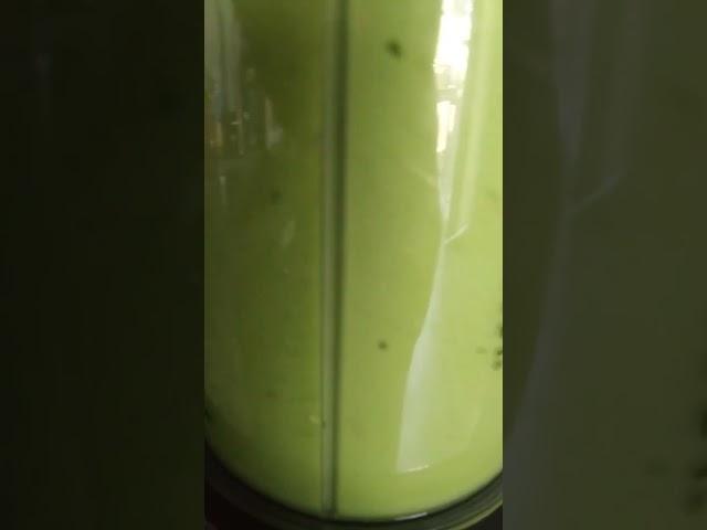 ASMR GREEN SMOOTHIE BLEND #asmr  #myyoutubeshort #GRITZANDGREENZ