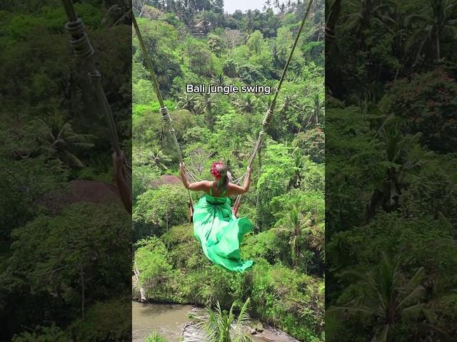 bali jungle swing ubud #ubud #ubudbali #baliisland