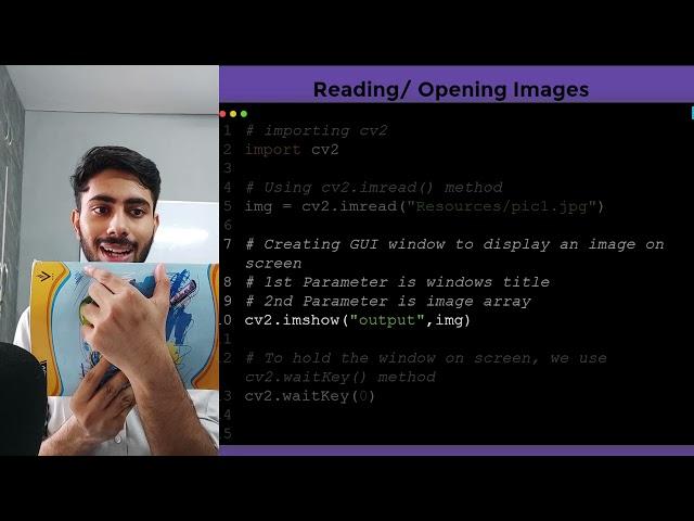 1)  How to Read/ Open Images in OpenCV in 4 min| Complete OpenCV Tutorial in Python