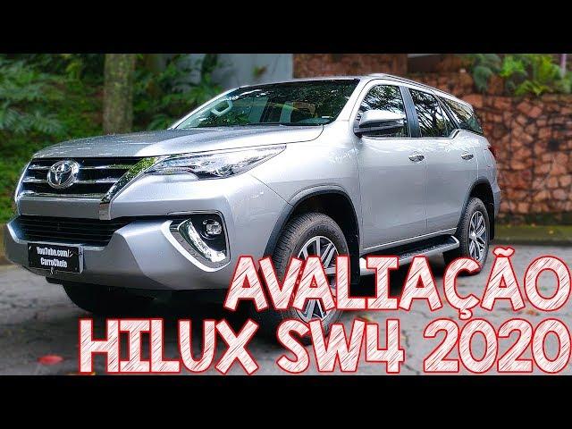 Avaliação Toyota Hilux SW4 2020 Diesel - 7 Lugares, bruta e luxuosa SUV de verdade