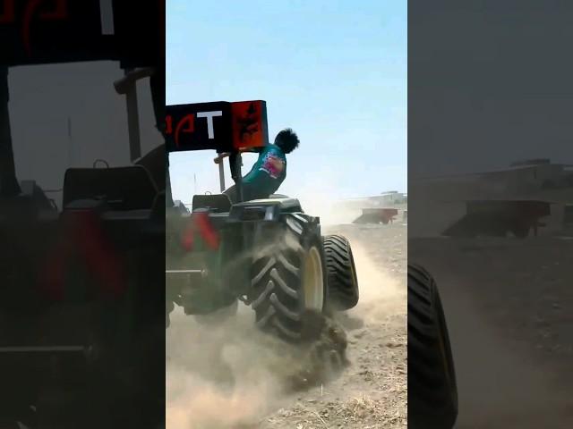 modified John deere tractor stunt #shorts #modified #johndeere #stunt