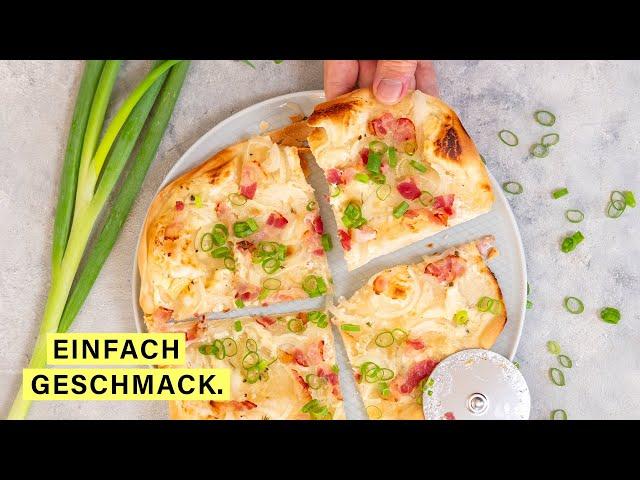 Das beste Flammkuchen Rezept Elsässer Art