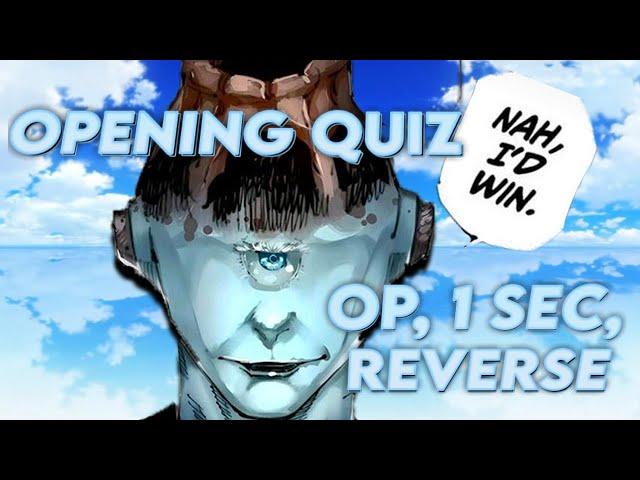 GUESS THE ANIME OPENING | 30 MIND-BLOWING OPENINGS [EASY-HARD/1S/REVERSE/INSTRUMENTAL]