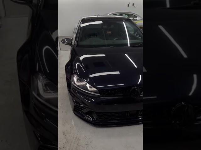 SLAMMED GOLF R GETS MODIFIED!! #magnaplates #viral #shorts #car #carmodification #showcar #vw #golfr